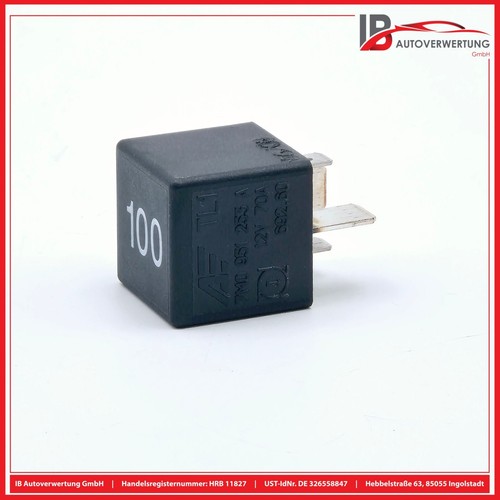 Relay for working current